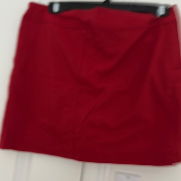 Red Mini Skort - Picture 5 of 5